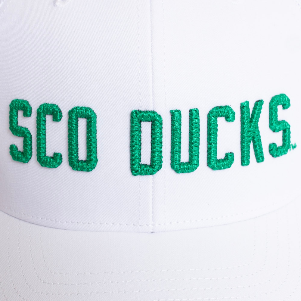 Sco-Ducks, Richardson, White, Trucker, Cotton Blend, Accessories, Unisex, Football, Mesh, 112, Adjustable, Hat, 846803